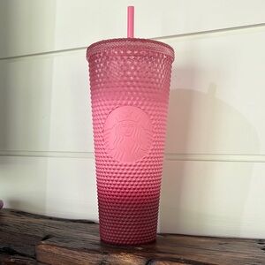 Starbucks Pink Studded Tumbler